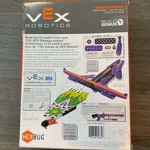 Crossfire Airplane Launcher - Purple and Green